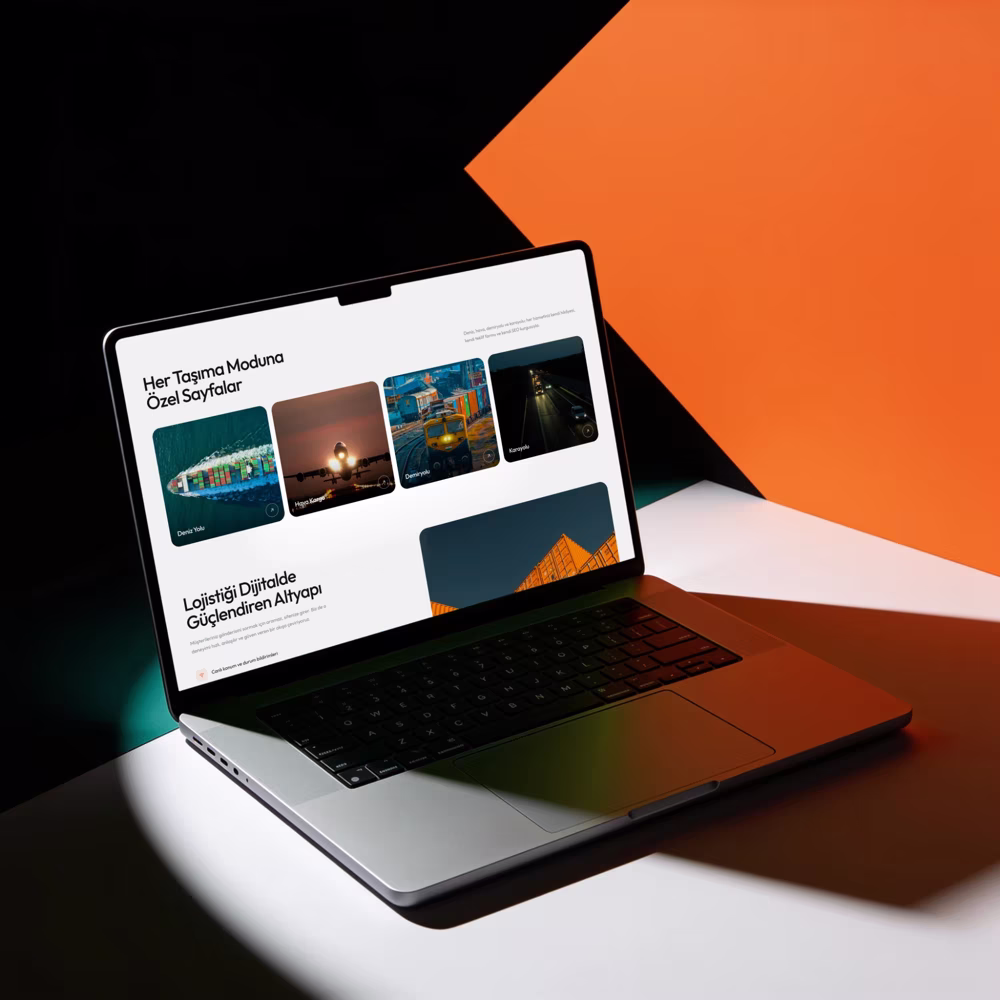 Kurumsal web sitesinde hizmetleri karşılaştırma, referans inceleme ve teklif isteme adımlarını destekleyen arayüz.